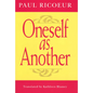 Oneself as Another - Paperback