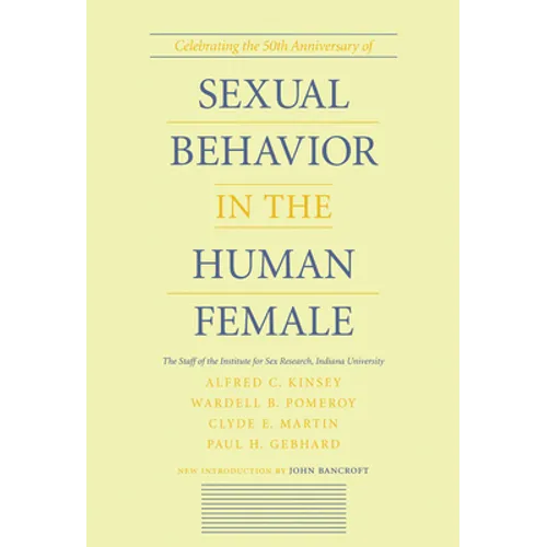 Sexual Behavior in the Human Female - Hardcover