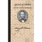 Quotations of Henry David Thoreau - Hardcover