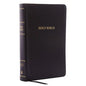 KJV, Reference Bible, Personal Size Giant Print, Bonded Leather, Black, Indexed, Red Letter Edition - Bonded Leather