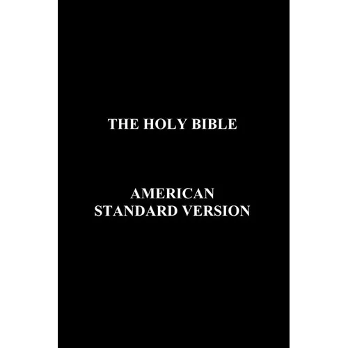 Holy Bible-Asv - Hardcover