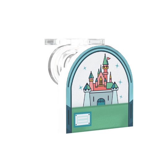 Magical Castle Lugfly Cosplay Mini Backpack - Minifig Scale - Custom Printed - Made Using LEGO® Parts