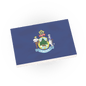 Maine State Flag - Custom Printed - Made Using LEGO® Parts