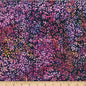 Marsala Bali Batik Packed Leaves Cotton 44"/45" Fabric Per Yard