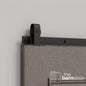 J Top Mount Heavy Duty Sliding Barn Door Hardware Kit