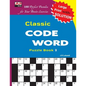 Classic CODE WORD Puzzle Book - Paperback