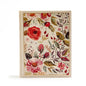 CSB Notetaking Bible, Floral Cloth-Over-Board - Hardcover