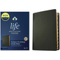 KJV Life Application Study Bible, Third Edition (Genuine Leather, Black, Indexed, Red Letter) - Leather