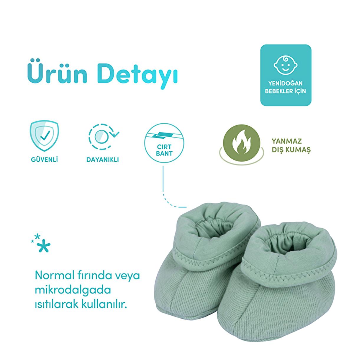 Sevi Bebe Natural Cherry Pit Baby Belly Relief Belt - Organic Gas Relief for Infants, Eco-Friendly Baby Comfort Solution