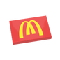McBrick's Sign - Custom Printed 2x2 Tile - Made Using LEGO® Parts