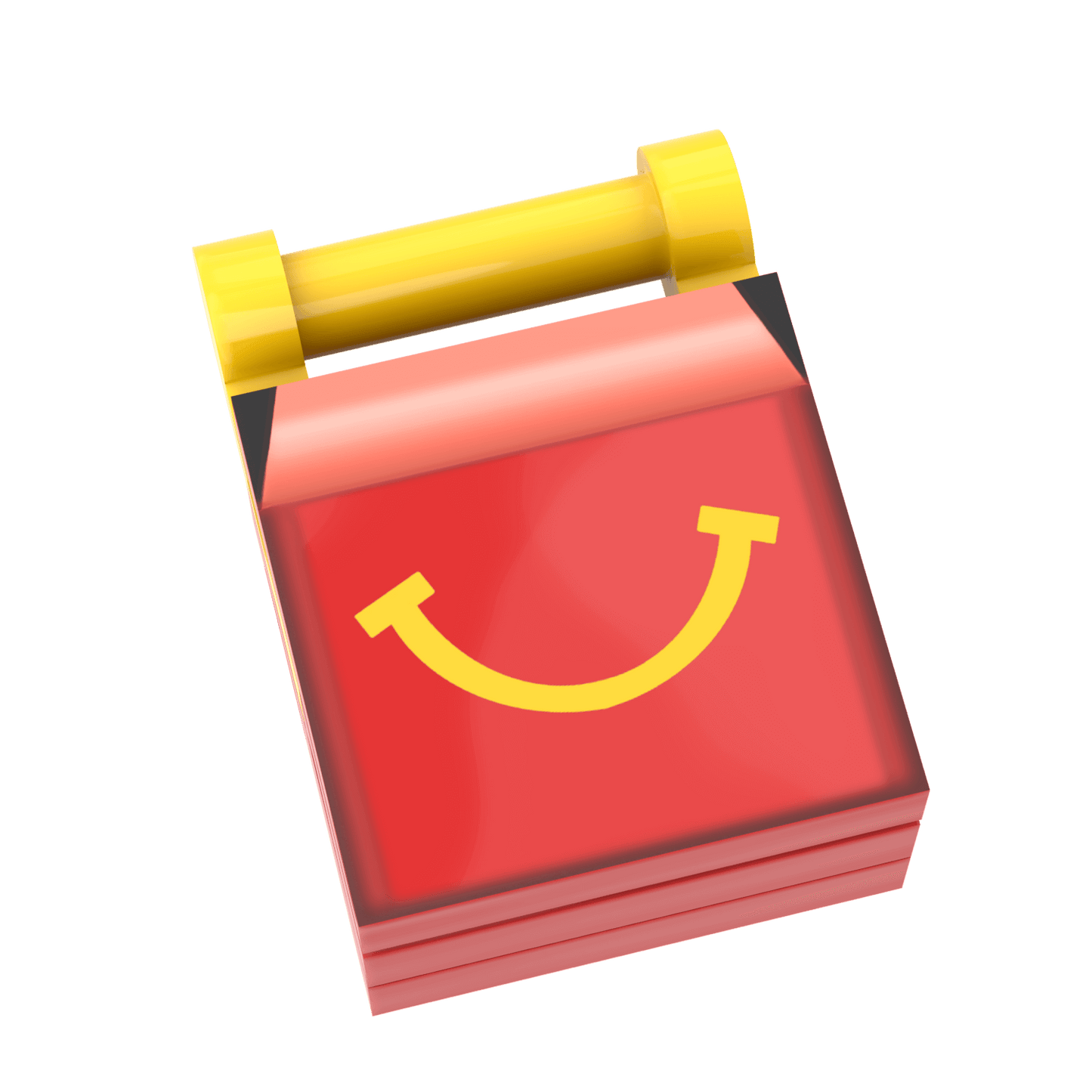 McBrick's Smile Meal - Custom Printed - Made Using LEGO® Parts