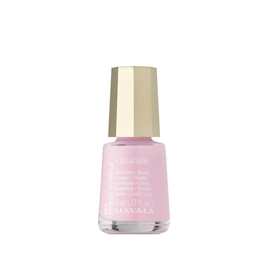 Mavala Mini Color 459 Yummy Pomelo Nail Polish - Travel-Friendly 5ml Miniature Cosmetic Nail Care