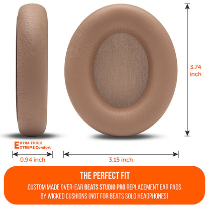 Beats Studio Pro Earpads by Wicked Cushions