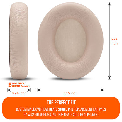 Beats Studio Pro Earpads by Wicked Cushions