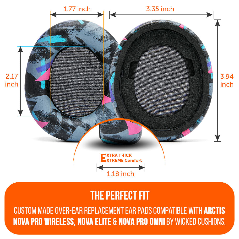 Arctis Nova Pro Wireless, Nova Elite & Nova Pro Omni Earpads - WC PadZ Nova Pro Wireless