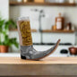 Cowboy Boot Shot Glass | Authentic Mexican Leather-Wrapped Glass