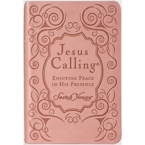 Jesus Calling, Pink Leathersoft, with Scripture References: Enjoying Peace in His Presence (a 365-Day Devotional) - The Perfect Christian Mother's Day - Imitation Leather