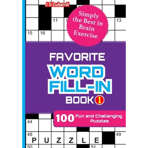 FAVORITE WORD FILL-IN Book 1 - Paperback