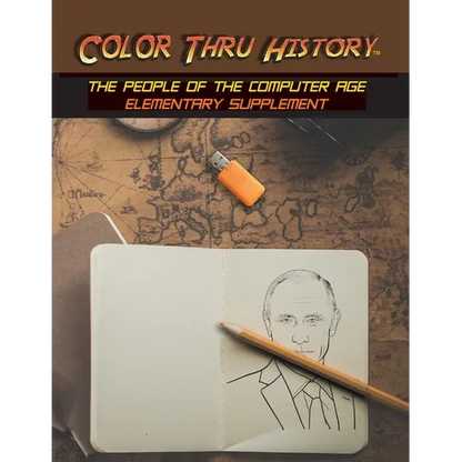 Color Thru History - The People of the Computer Age Elementary Supplement - Paperback