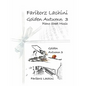 Golden Autumn 3 Piano Sheet Music: Original Solo Piano Pieces - Paperback
