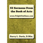 52 Sermons From the Book of Acts - Paperback