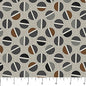 Mid Gray Multi Circle Toss Haberdashery Flannel Fabric per Yard