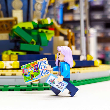 Theme Park Ticket - Custom Printed - Made Using a LEGO® Part