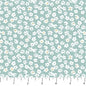 Mint Daisies Tender Cotton 44"/45" Fabric Per Yard