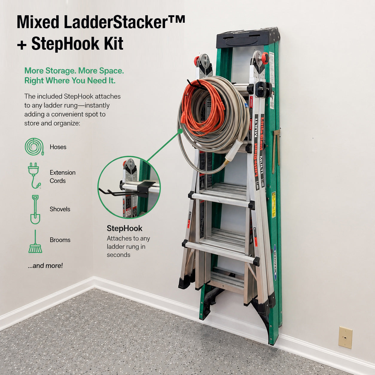 LadderStacker™ | 4 Kit Variations