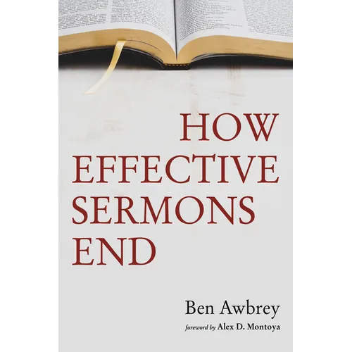 How Effective Sermons End - Paperback