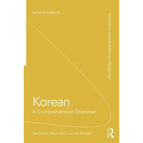 Korean: A Comprehensive Grammar - Paperback