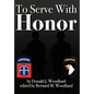 To Serve with Honor - Hardcover