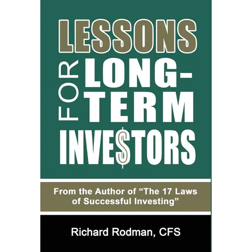 Lessons for Long Term Investors - Hardcover
