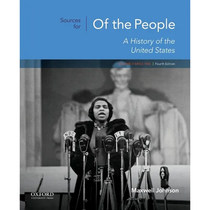 Sources for of the People: Volume II: Since 1865 - Paperback