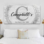 Family Name Sign -  Monogram Sign