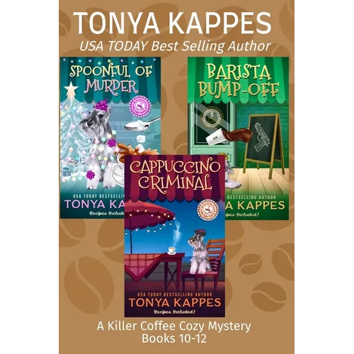 A Killer Coffee Mystery Series Books 10-12 - Paperback
