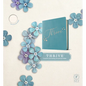 NLT Thrive Creative Journaling Devotional Bible (Hardcover Leatherlike, Teal Blue with Rose Gold) - Hardcover