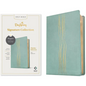 NLT Thinline Reference Bible, Filament Enabled (Leatherlike, Sage, Red Letter) - Imitation Leather
