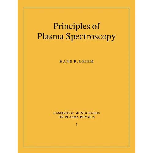 Principles of Plasma Spectroscopy - Paperback