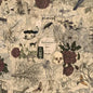 Multi Vintage 3 Sisters Haunted Mansion 44"/45" Fabric Per Yard