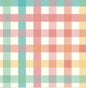 Multi Wideback Gingham Cottage Checked Fabric Per Yard