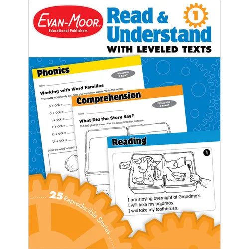 Read and Understand with Leveled Texts, Grade 1 Teacher Resource - Paperback
