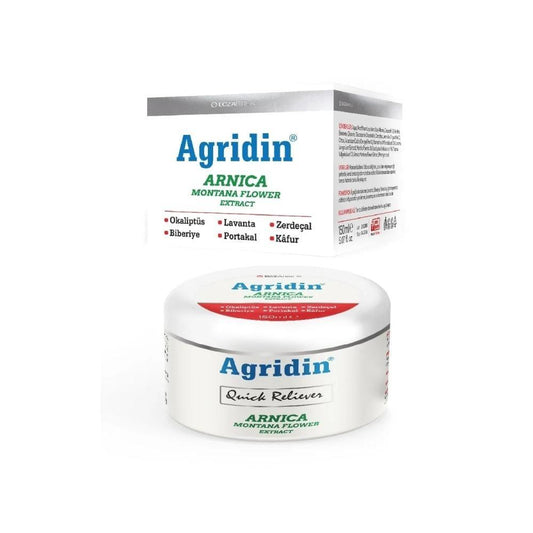 Agridin Arnica Massage Cream 150ml - Natural Relief for Sore Muscles & Joints