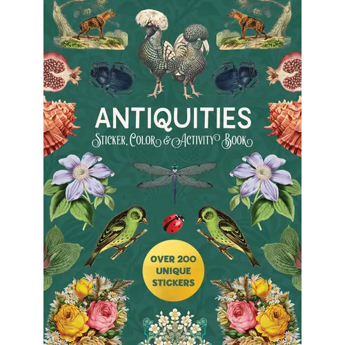 Antiquities Sticker, Color & Activity Book: Over 200 Unique Stickers - Paperback