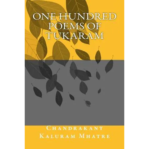 One Hundred Poems of Tukaram - Paperback