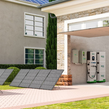 MyGrid 10K with Transfer Switch for House Battery Backup