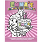 Emma's Birthday Coloring Book Kids Personalized Books: A Coloring Book Personalized for Emma - Paperback