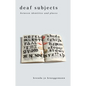 Deaf Subjects: Between Identities and Places - Paperback