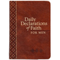 Daily Declarations of Faith for Men - Imitation Leather