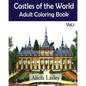 Castles of the World: Adult Coloring Book Vol.1: Castle Sketches For Coloring - Paperback